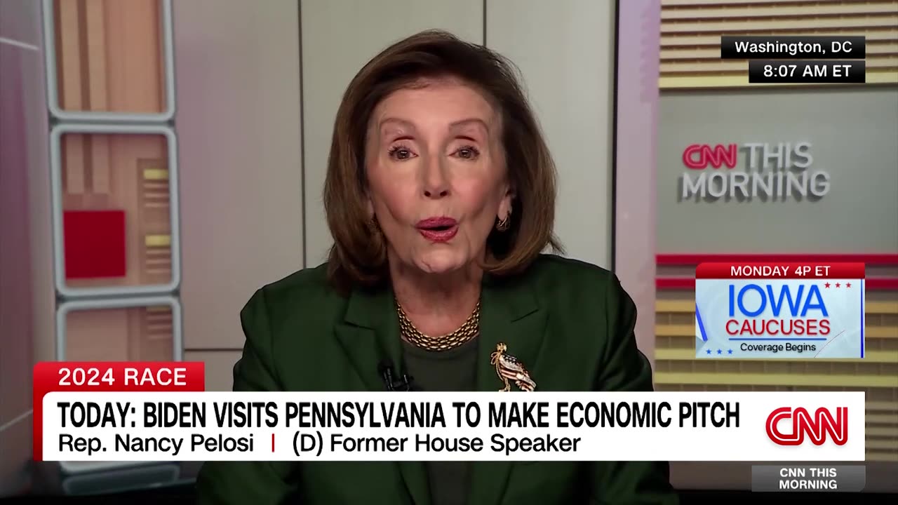 Why Pelosi says it's 'impossible' for Trump to be reelected