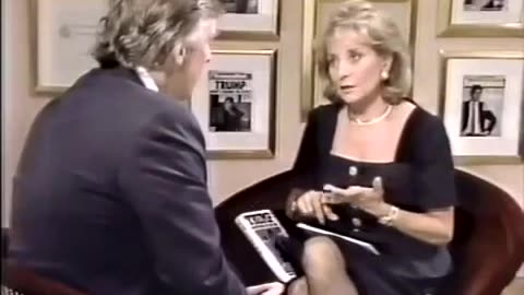 Donald Trump interviewed by Barbara Walters 1990