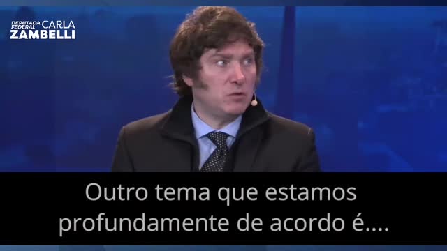 Conheça também o Bolsonaro argentino!