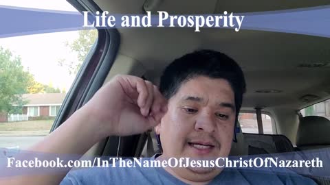 Life and prosperity