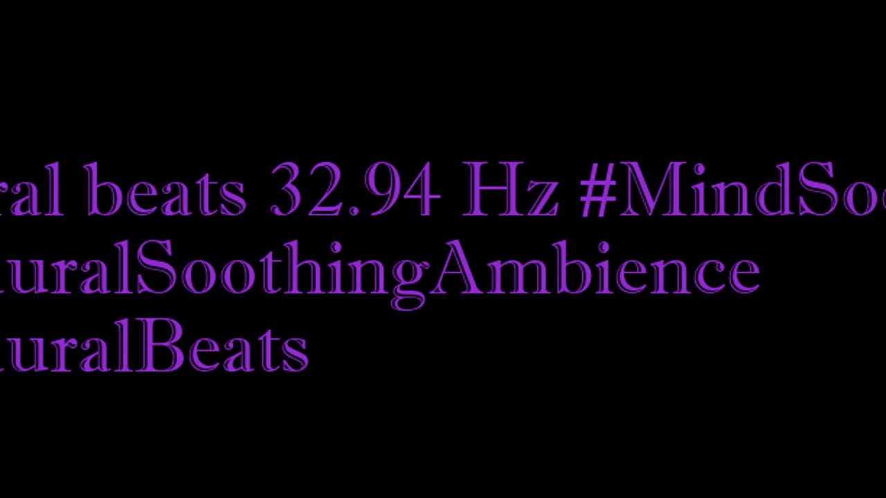 binaural_beats_32.94hz_NatureTherapy BinauralMentalPeace DeepBinauralCalm