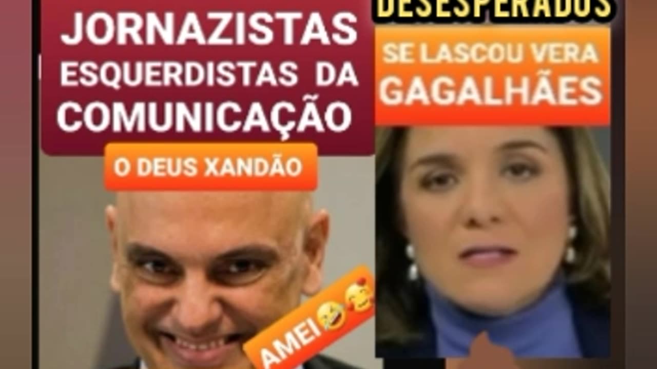 Jornalistas Esquerdistas DESESPERO com decisão de Morais🤣Vera Magalhães👉(não acompanho isso) e CIA