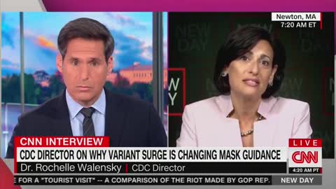 CNN Host Asks Why Vaccinated People Have To Wear Masks