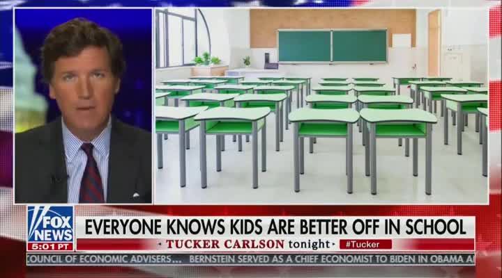 Tucker Absolutely DESTROYS Dr. Fauci for Flip-Flop on Closing Schools