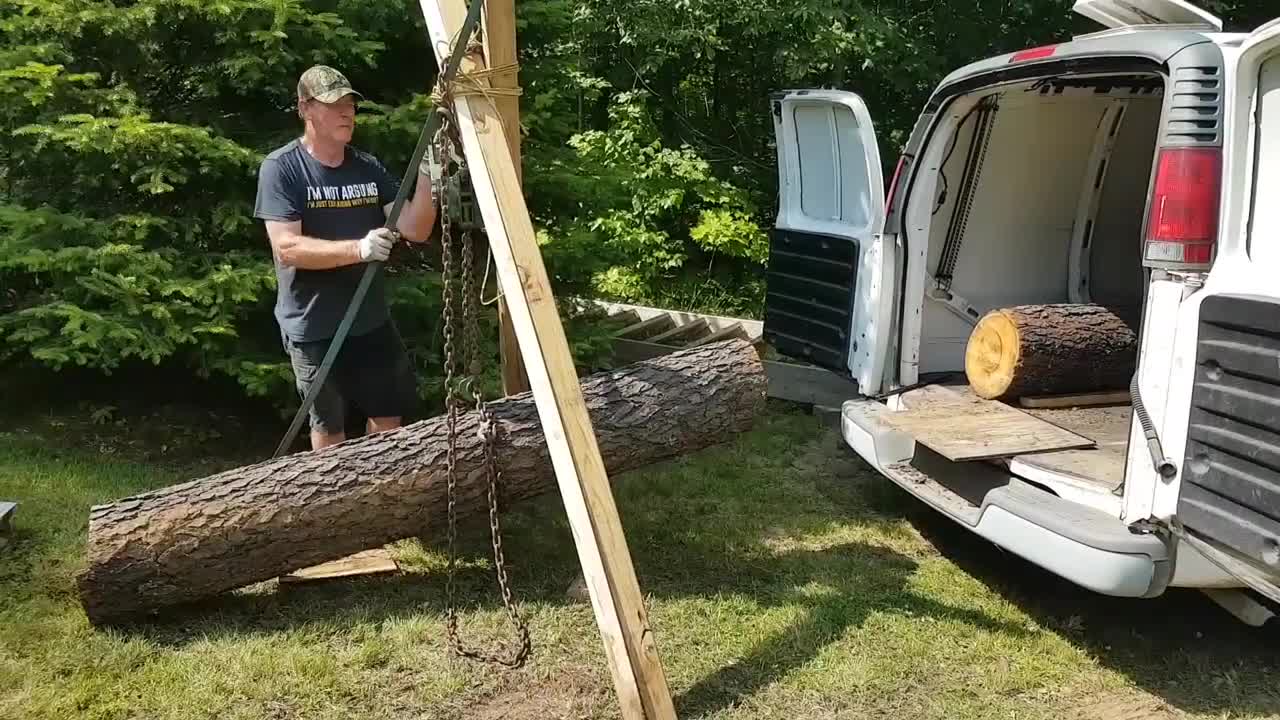 Old School Log Lift