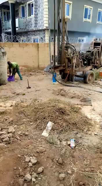 Water drilling in Nigeria