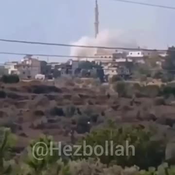 Hezbollah and Israel clash near Lebanon