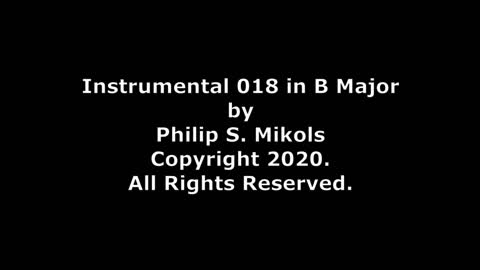 Instrumental 018 in B Major