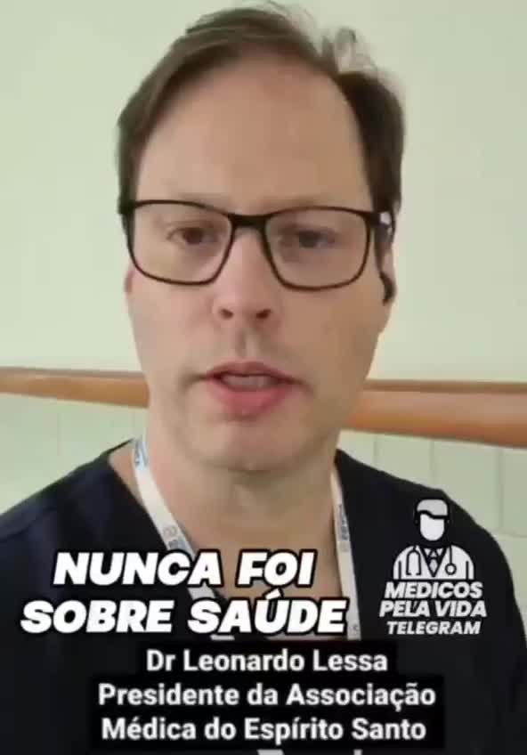 Nunca foi pela saúde...