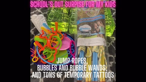 School’s Out Surprise for My Kids