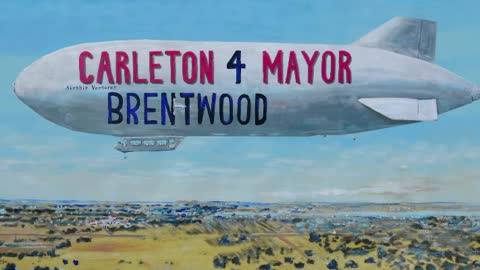 Carleton For Mayor Blimp, 2021