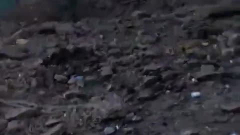 After the Russian bombardment