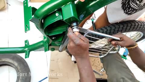 1992 TVS 50 full Restoration/ (part - 2)