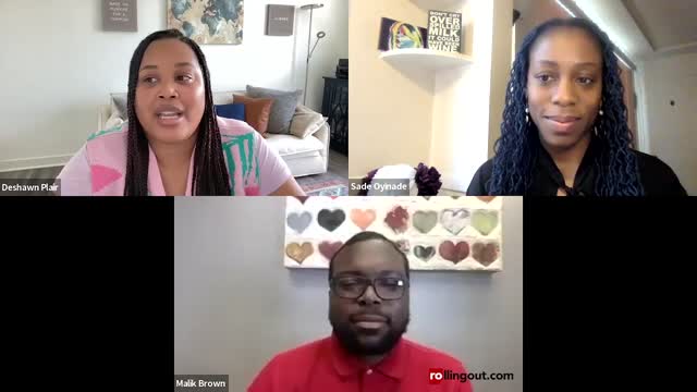 Deshawn Plair and Sade Oyinade