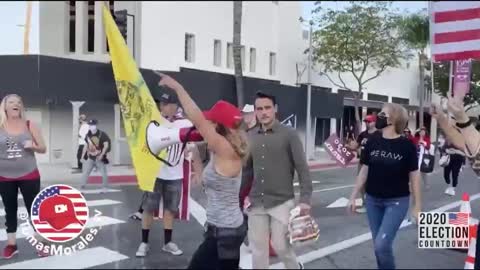 Flaccid Biden Gets Trolled By Trump Supporters At Own Embarrassing Rally