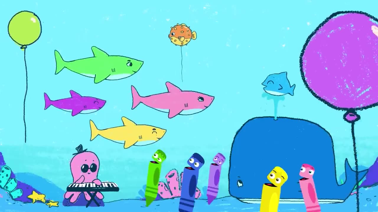 Baby Learning colours cartoon fun video for kids