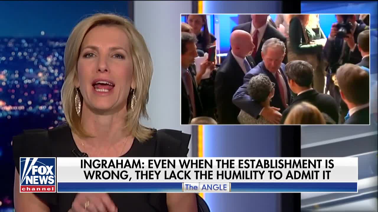 Ingraham Hits Back at Bush Over Trump Jab: Endless War, Financial Crisis Was Not 'Pretty Good'