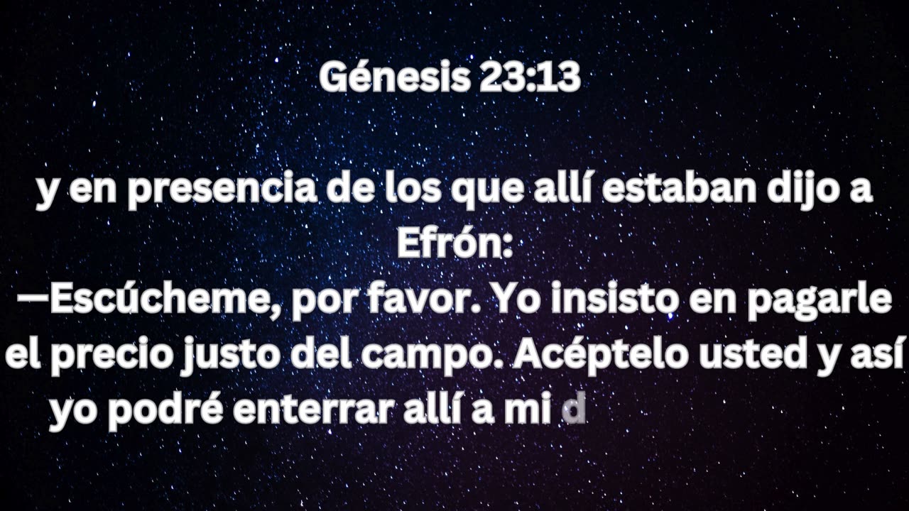 "La Muerte y Entierro de Sara: Génesis 23:1-20"