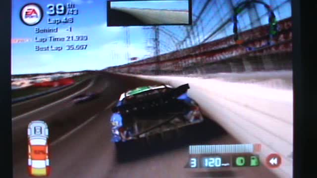 Nascar 09 PlayStation 2 - corrida ps2 0351