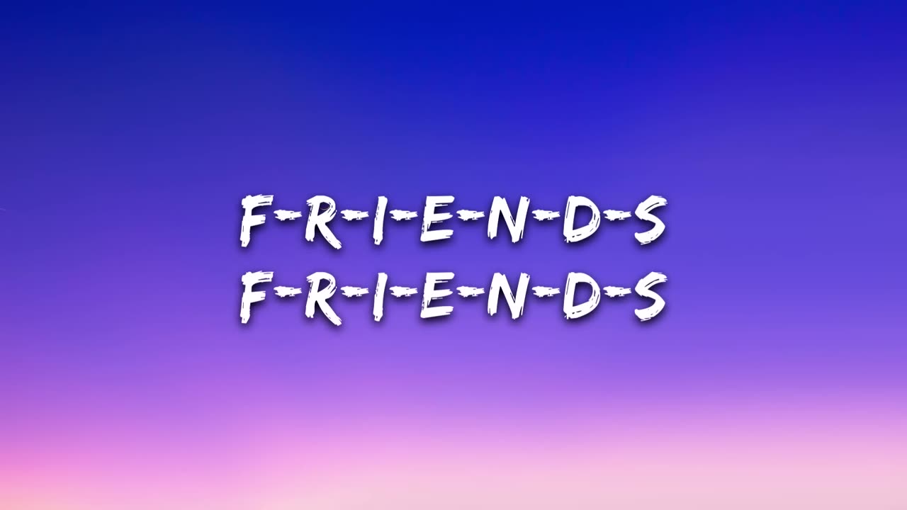 Marshmello & Anne-Marie - FRIENDS (Lyrics)