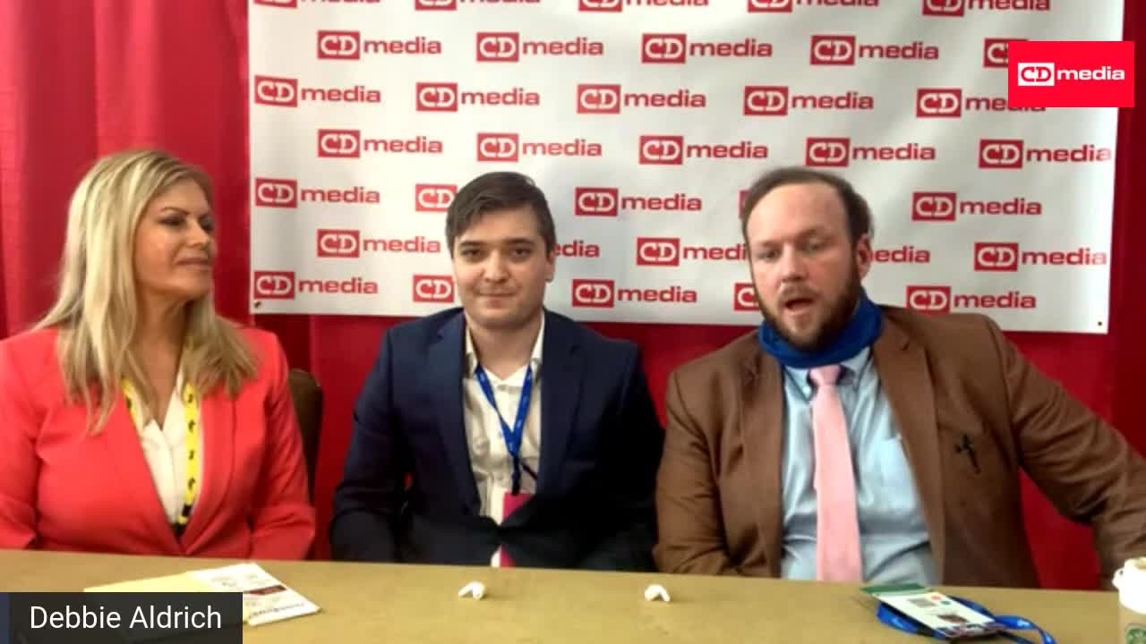 CDM At CPAC 2021: Debbie Aldrich - Blockchain Solution Paper.Vote With Adam & Trent