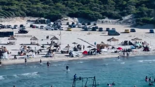 sea ​​of ​​sunken ships Bizerte Tunisia