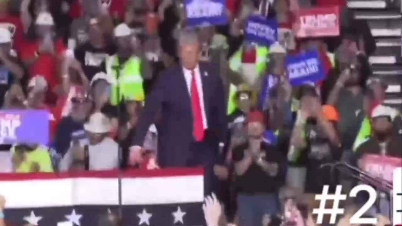 Donald Trumps Second to Last Dance in Pittsburgh, Pennsylvania 11.4.2024