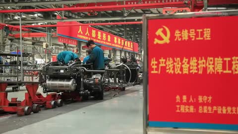 CHINESE TRUCK FACTORY - Sinotruk HOWO Production in Hong Kong