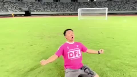 very big football field
