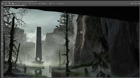 Blender+Photoshop makes a concept scene, the effect is spectacular, don't miss it 8