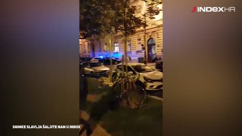 Policija upalila rotirke nakon plasmana Hrvatske u četvrtfinale