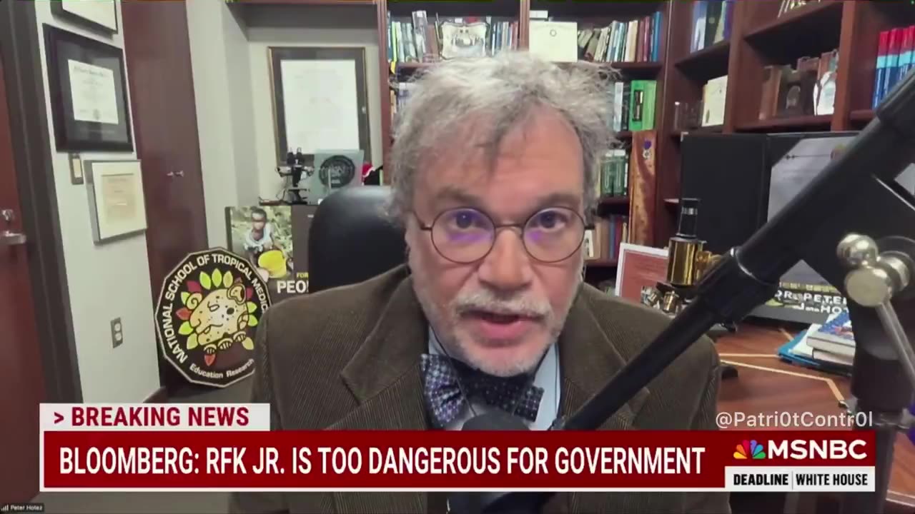 Peter Hotez Says Multiple Viruses Will be Unleashed on America the Day After Trump Takes Office