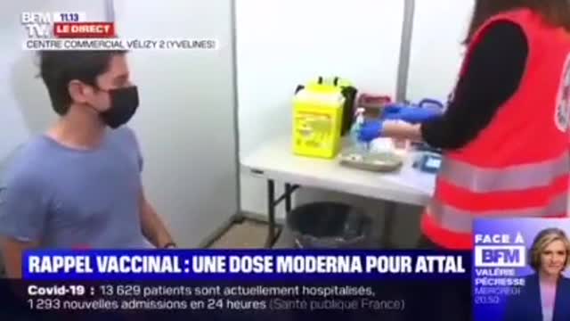 ATTAL, L'ESBROUFFE DE SON INJECTION, IMITANT LES AUTRES ESCROCS, JOUE LA PROPAGANDE !!!