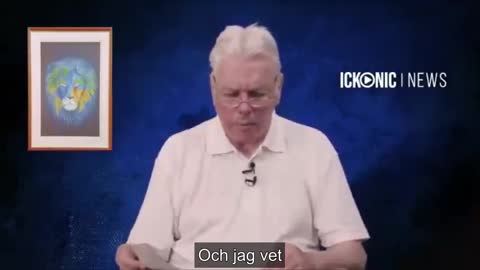 David Icke with swedish text