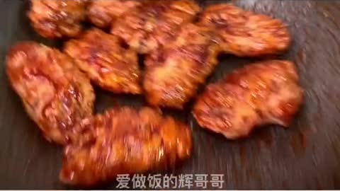 Super delicious Korean honey fried chicken