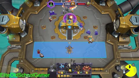 Warcraft Rumble - Gnomeregan - Anub'arak - Level 5 to 8 - Beast Dungeon - December 2024