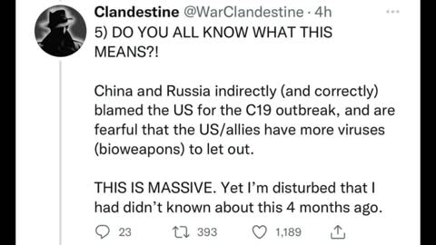 Is Russia Actually In Ukraine To Take Out US Biolabs_