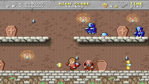 Legend of hero Tonma #retrogaming #arcadegame #nedeulers #legendofherotonma