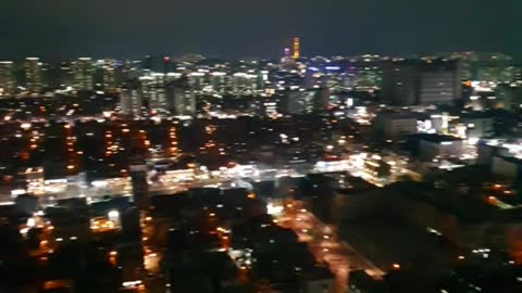Daegu night view in Korea