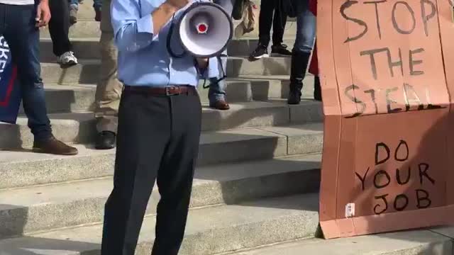 Scott Perry talks to "stop the steal"