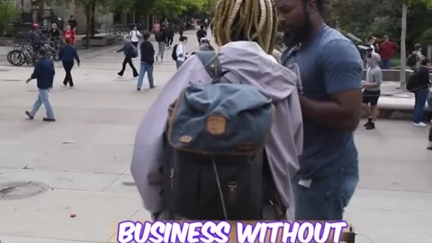 College professor gets arrested for refusing to hand back a street preacher's microphone