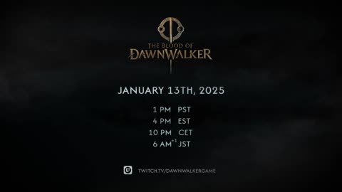 The Blood of Dawnwalker — Trailer Title Reveal & Game Reveal Event Announcement
