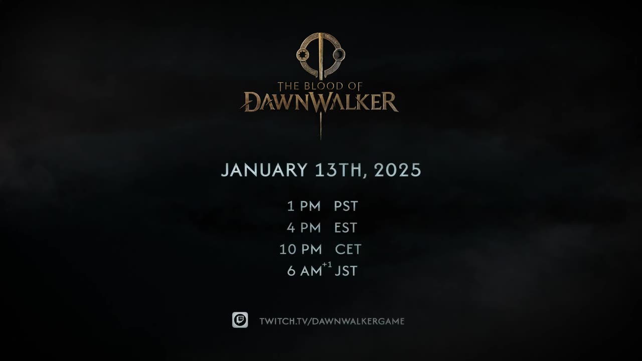 The Blood of Dawnwalker — Trailer Title Reveal & Game Reveal Event Announcement