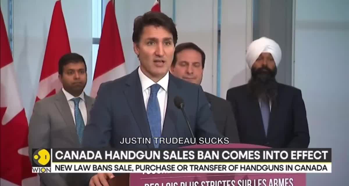 Justin Trudeau shows Americans why we need to stand up and protect our 2nd Amendment rights.