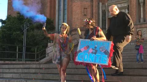 Priest Boots Girl Off Church Steps