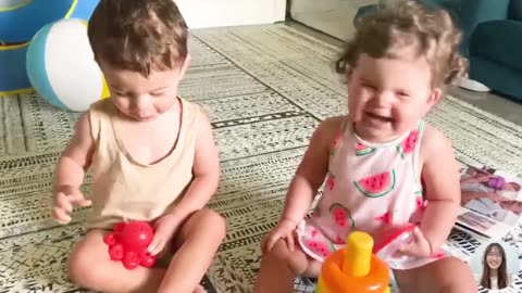 Funny Baby Laughing Hysterically Compilation || 5-Minute Fails