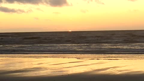 Sunset if waitarere beach