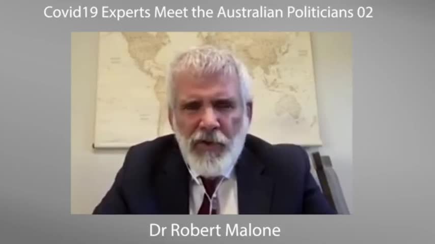 Dr. Malone: COVID-19 Experts meet Australian Politicians