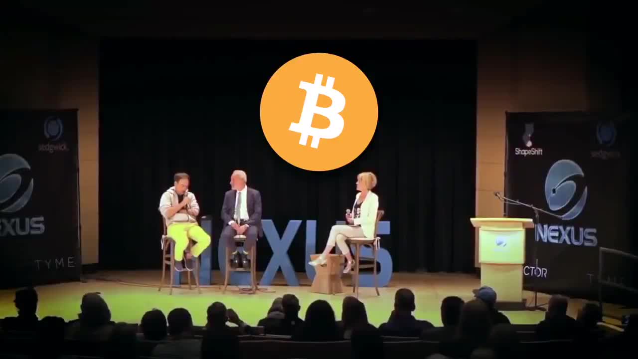 Bitcoin bull Max Keiser makes his case during a debate