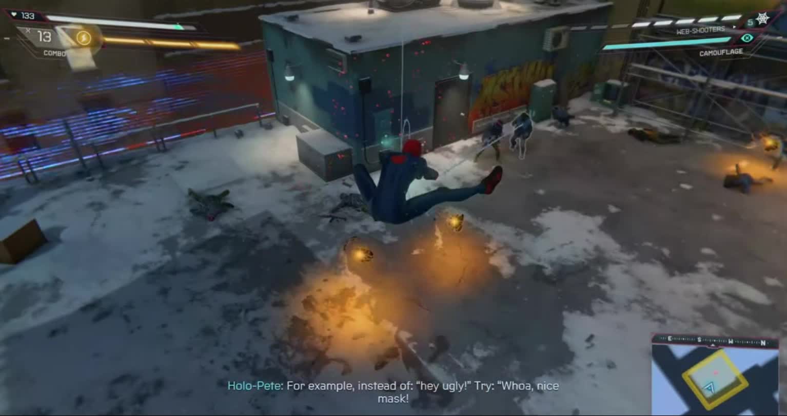 Spider-man game clips PartNKLD